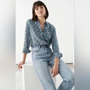 Other Stories Paris Floral Blouse 4